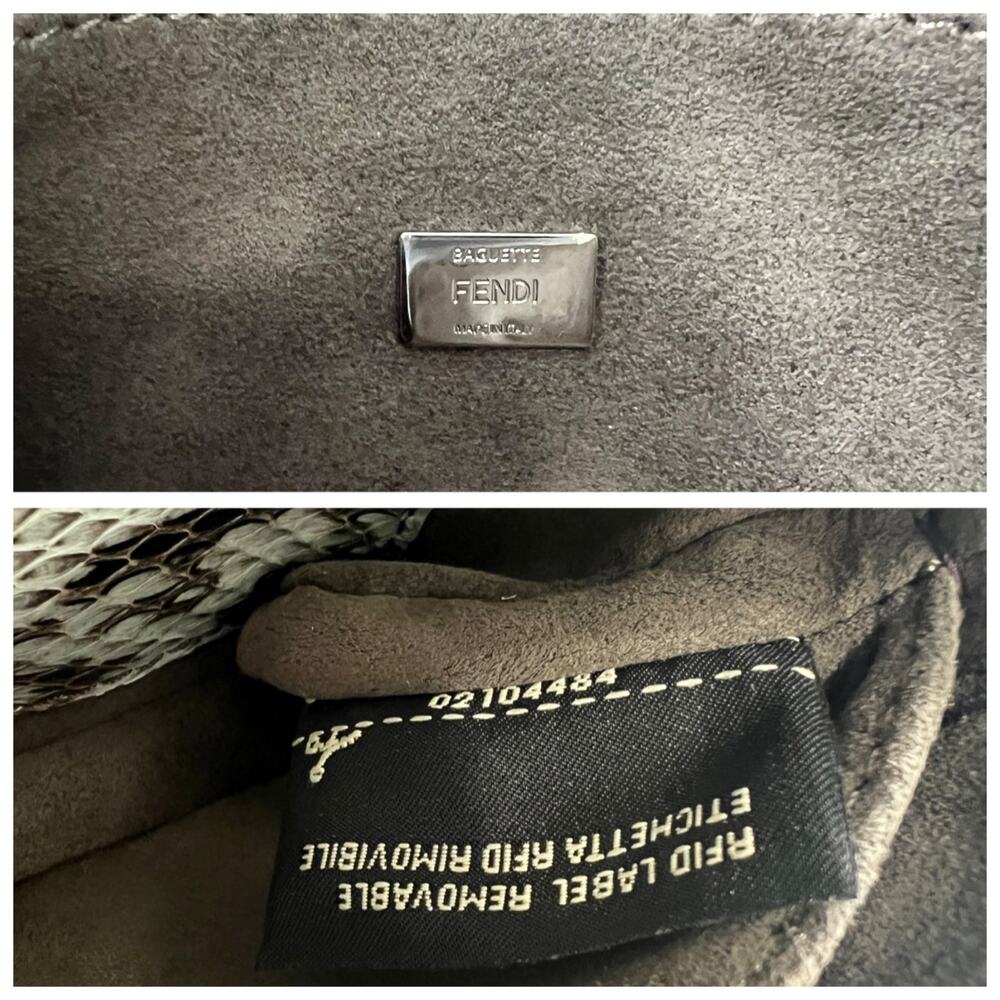 Fendi Python Mini Microwaves Crossbody Bag - image 7